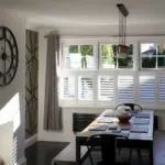 Full height window shutters